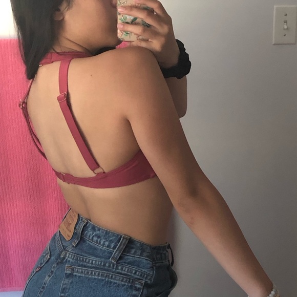 TiNi BiKiNi Cherry Red Top with Choker - Picture 4 of 4